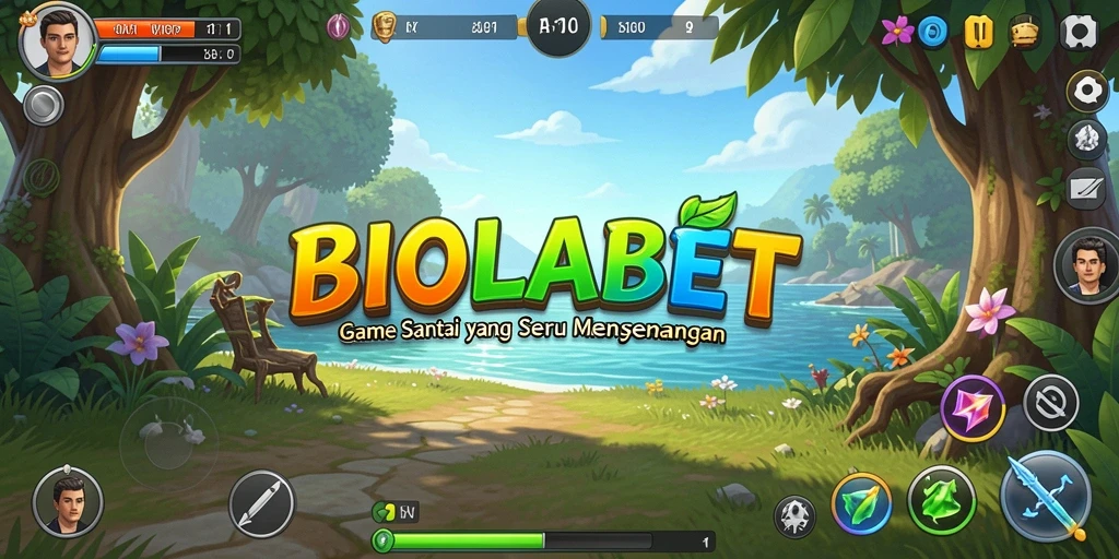 Tampilan menarik dan gameplay seru dari BIOLABET.