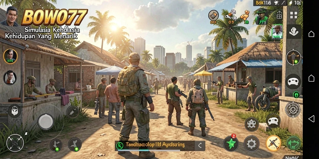 Tampilan gameplay <strong>BOWO77</strong> yang menawan dan interaktif.