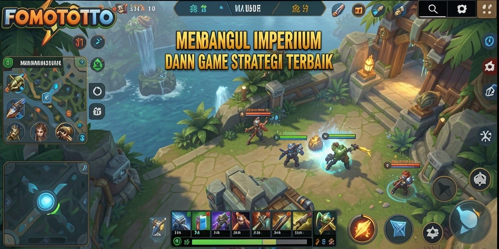 Tampilan gameplay menarik dari FOMOTOTO dengan strategi mendalam.